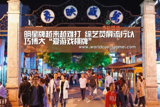明星牌越来越难打 综艺荧屏流行以巧博大“爱游戏棋牌”(图3) 体育手机端APP