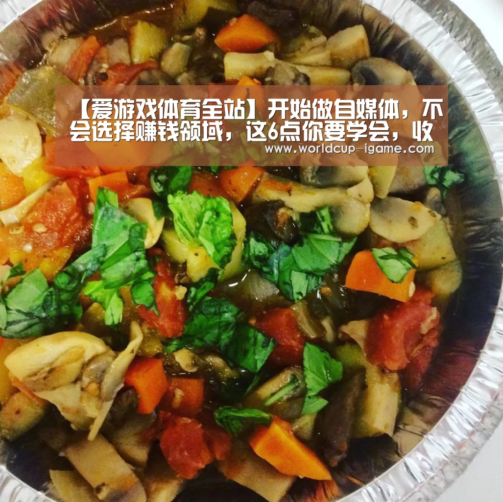 【爱游戏体育全站】开始做自媒体,不会选择赚钱领域,这6点你要学会,收藏备用(图3) 爱游戏app